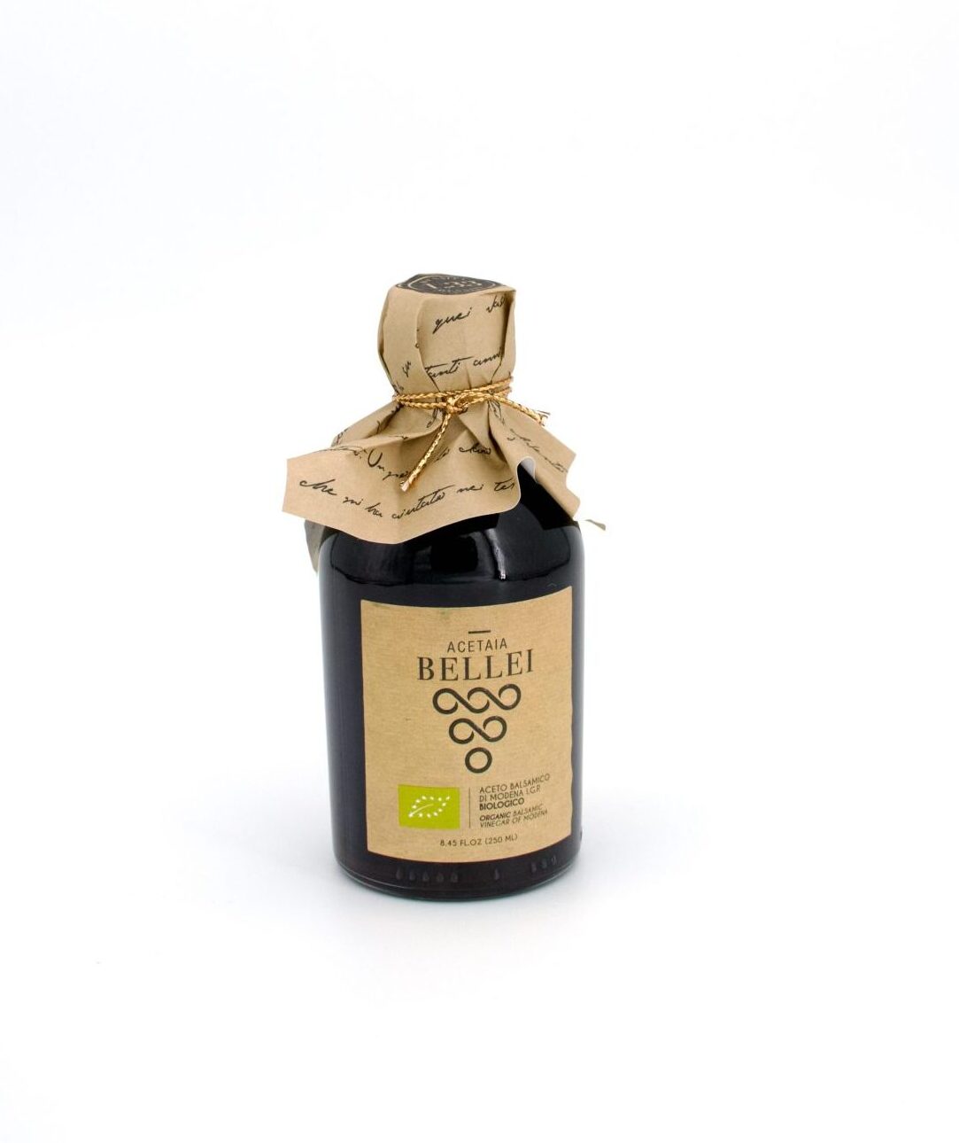 Schwarzer Balsamico di Modena - Acetaia Bellei - braunes Etikett